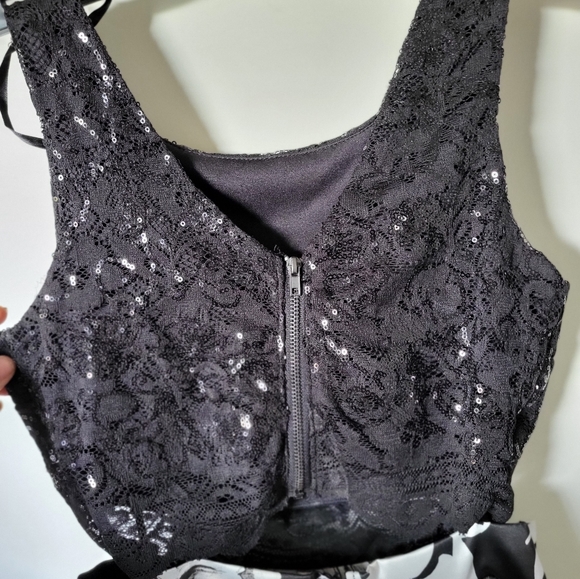 Dress, homecoming, prom, dance, two piece dress - Picture 3 of 5